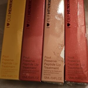 Ole Henriksen Lip Treatment Set - Red, Pink, Cream